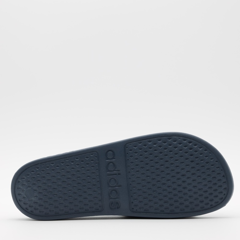 Adidas Unisex Adilette Aqua Slides Casual Slip-On Sandals Navy Blue Size M9 W10 - Picture 6 of 10